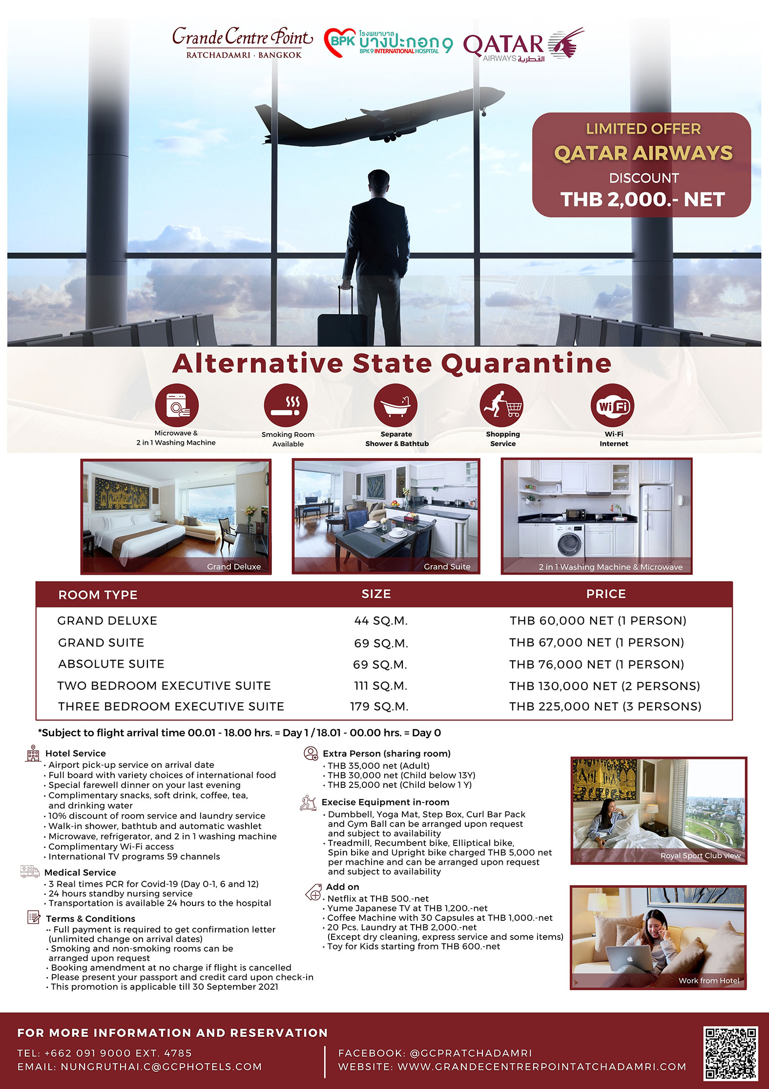 LTERNATIVE QUARANTINE (AQ) PACKAGE LTERNATIVE QUARANTINE (AQ) PACKAGE